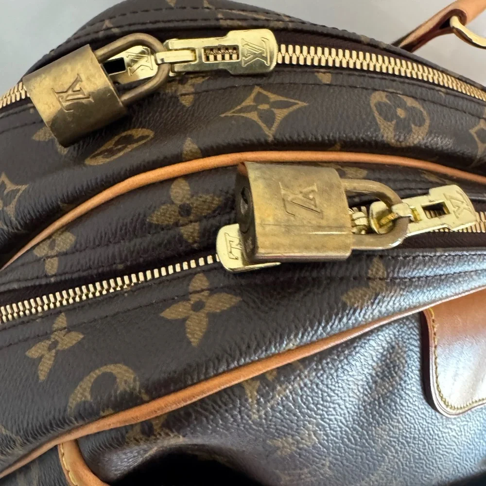 Louis Vuitton Monogram Alizé 24 Heures Bag with Strap – 2006